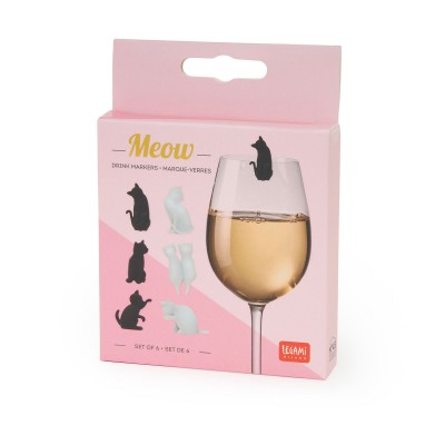 LEGAMI MEOW DRINK MARKERS 6TEMX DRMA0002