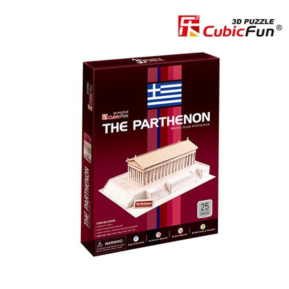 CUBICFUN 3D PUZZLE PARTHENON C076H ΠΑΖΛ