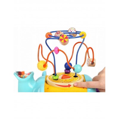 5 In 1 Elephant Activity Cube Top Bright