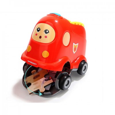 TOPBRIGHT ΞΥΛΙΝΟ WOODEN PUZZLES IN FIRE TRUCK 130907