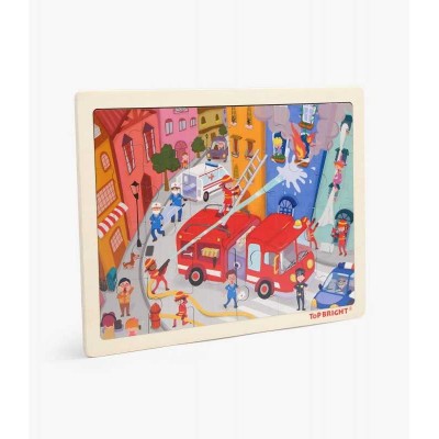 Fire Fighting Puzzle Top Bright