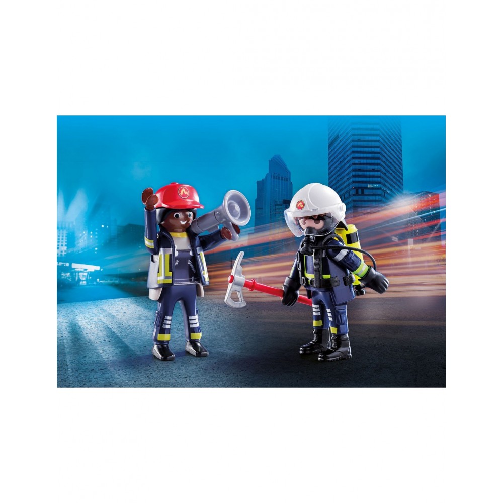 Playmobil Duo Pack Πυροσβέστες ΕΜΑΚ 70081 