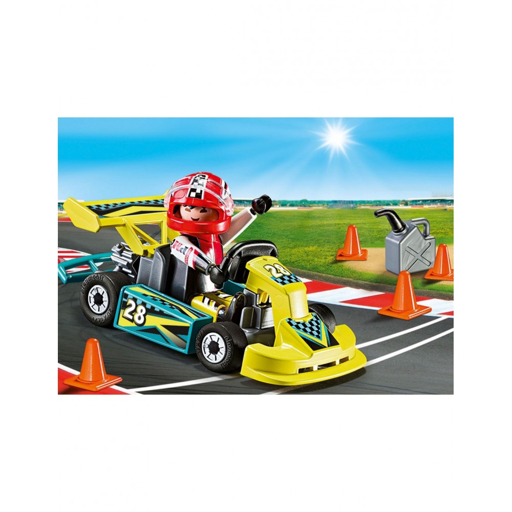 Playmobil Bαλιτσάκι Go-Kart 9322 