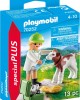 Playmobil Special Plus Κτηνίατρος Με Μοσχαράκι 70252 