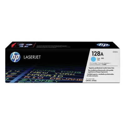 HP CE321A CYAN TONER 128A CP1525-1415 1300 PAGES