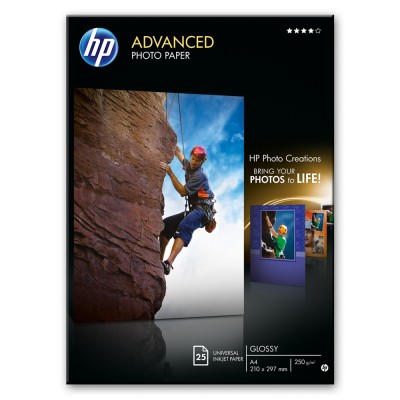 PHOTO PAPER HP 13X18 250GR GLOSSY 25ΦΥΛΛΑ Q8696A