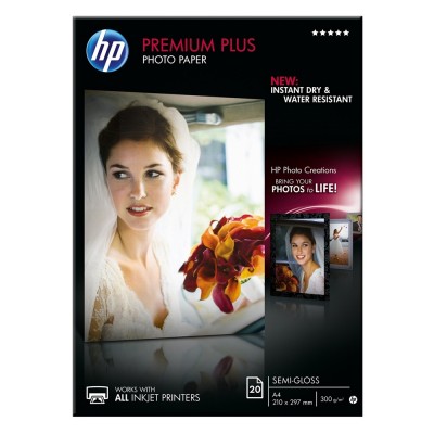 PHOTO PAPER HP 300GR A4 20ΦΥΛΛΑ SEMI GLOSSY CR673A