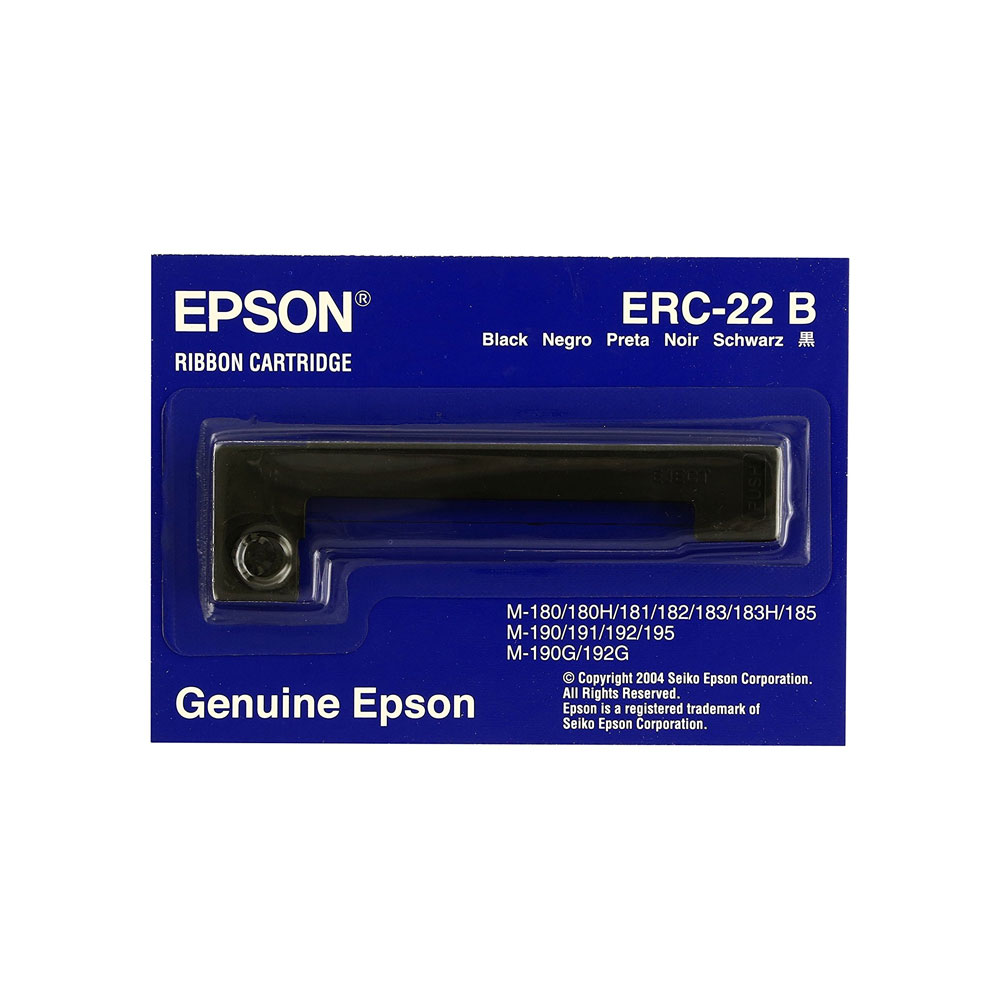EPSON ERC-22B ΜΕΛΑΝΟΤΑΙΝΙΑ BLACK C43S015358 ORIGINAL RIBBON