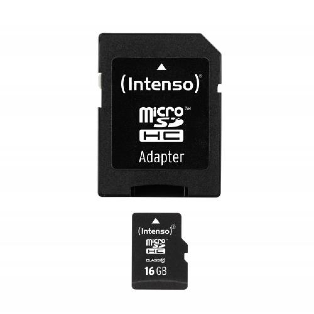 MEMORY CARD MICRO SD INTENSO 16GB CLASS 10 UHS-I PROFESSIONAL INT10143 CARD MEMORY
