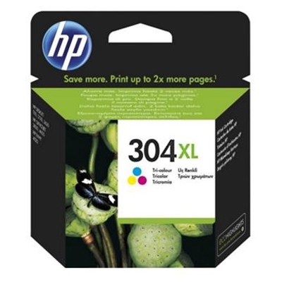 HP 304XL COLOUR INKJET 300PAGES N9K07AE