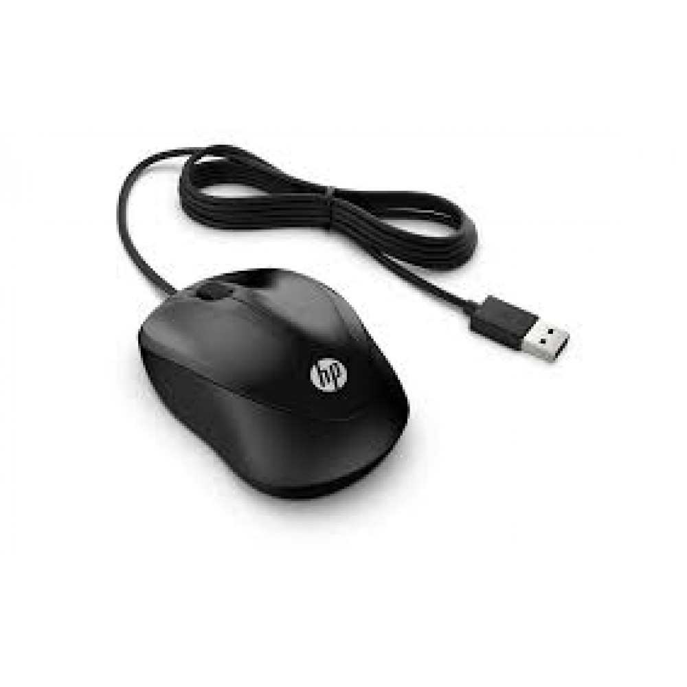 MOUSE HP 1000 WIRED BLACK ΠΟΝΤΙΚΙΑ-MOUSE