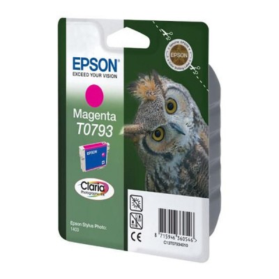 EPSON T0793 MAGENTA INKJET 11ML 685 PAGES C13T07934010