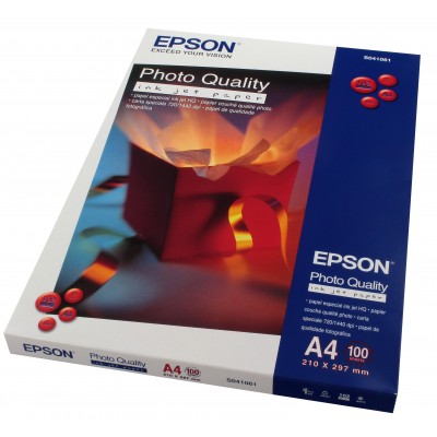 PHOTO PAPER EPSON INKJET LASER A4 104G 100PAGES S041061