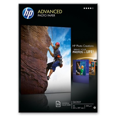 PHOTO PAPER HP A4 250GR GLOSSY 25ΦΥΛΛΑ Q5456A