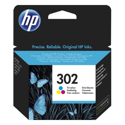 HP 302 COLOUR 165 PAGES F6U65AE