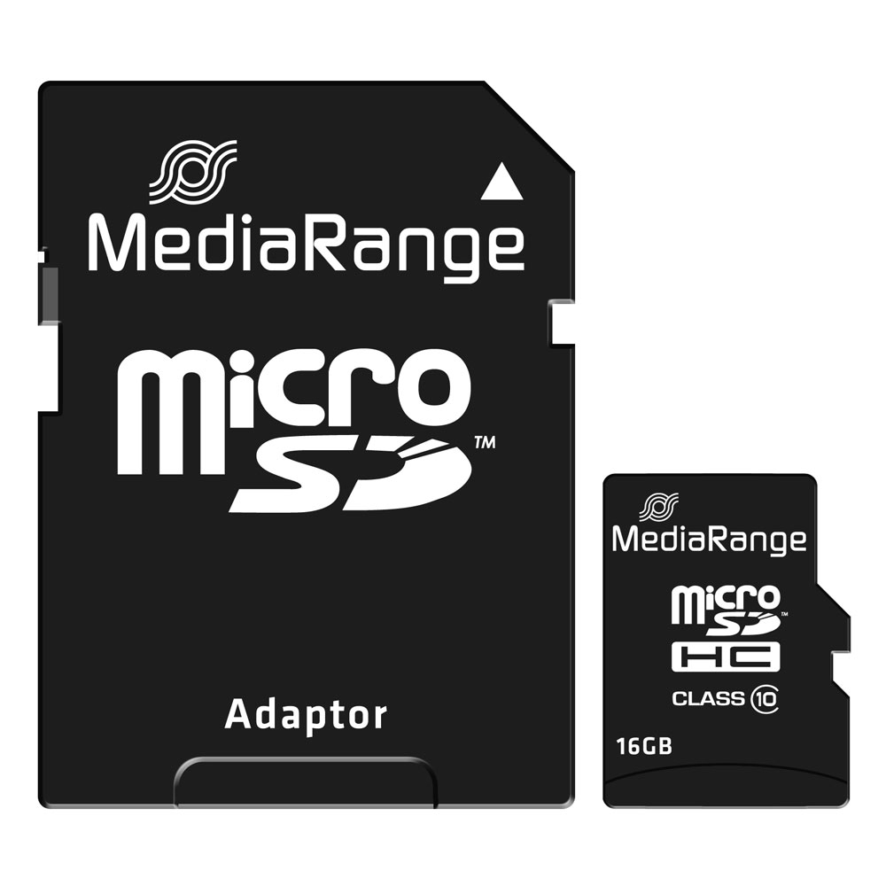 KINGSTON MICRO SDHC CLASS 10 WITH SD ADAPTOR 16GB MR958 CARD MEMORY
