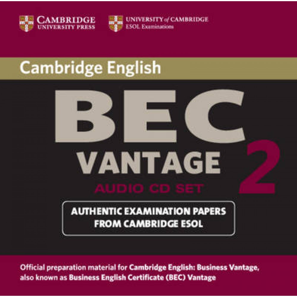 CAMBRIDGE BEC VANTAGE 2 CD (2) UPPER-INTERMEDIATE