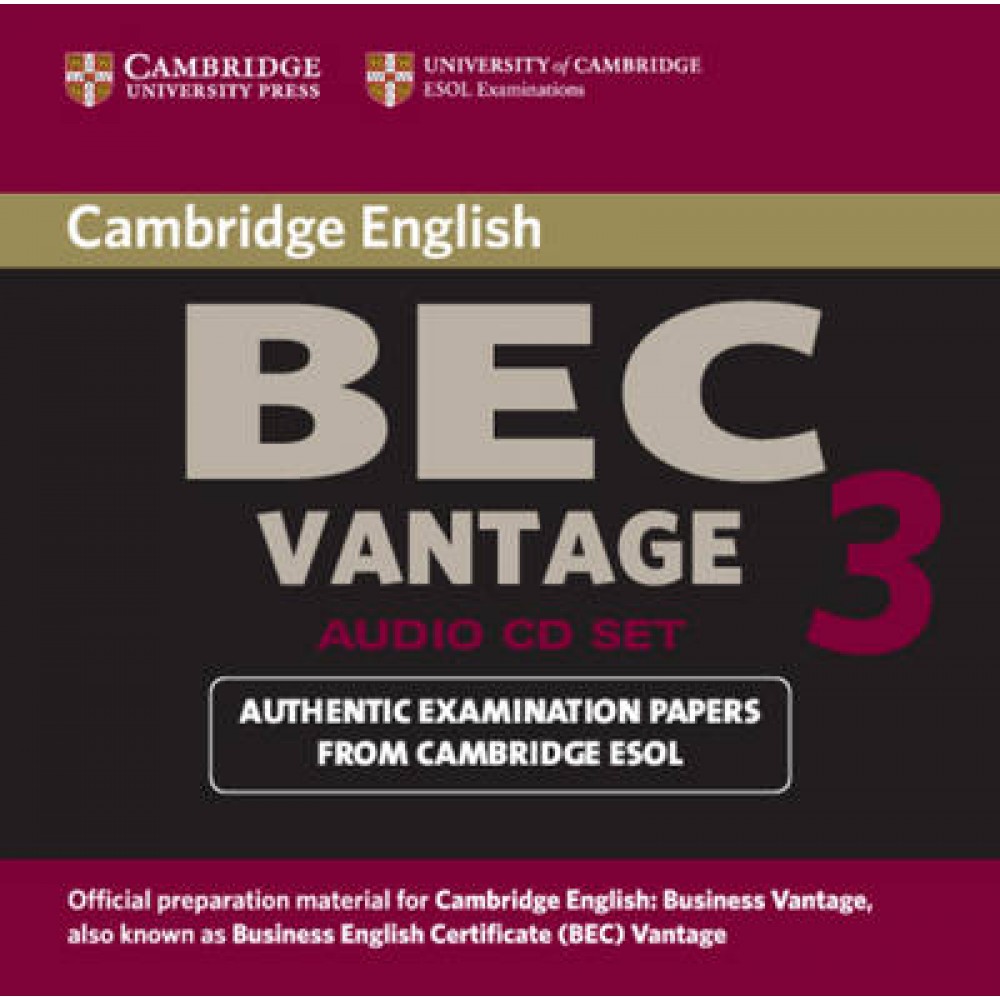 CAMBRIDGE BEC VANTAGE 3 CD (2) UPPER-INTERMEDIATE