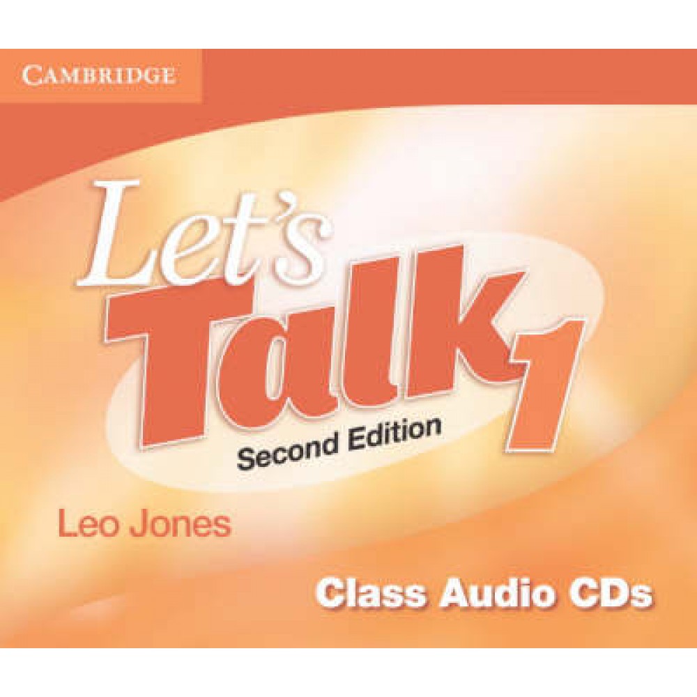 LET'S TALK 1 CD CLASS (2) 2ND ED BEGINNER + ELEMENTARY