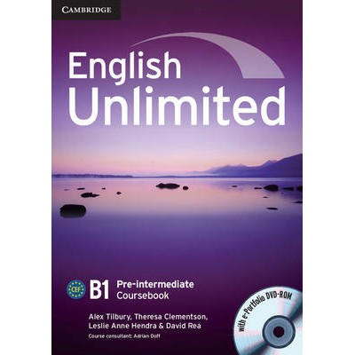 ENGLISH UNLIMITED B1 PRE-INTERMEDIATE SB (+ E-PORTFOLIO)