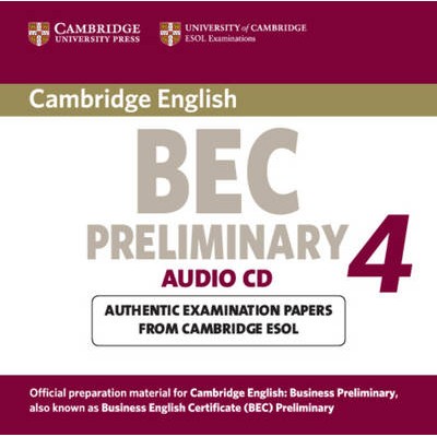CAMBRIDGE BEC PRELIMINARY 4 CD