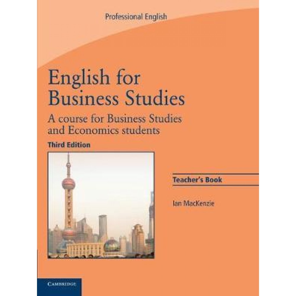 ENGLISH FOR BUSINESS STUDIES TCHR'S 3RD ED UPPER-INTERMEDIATE - ADVANCED