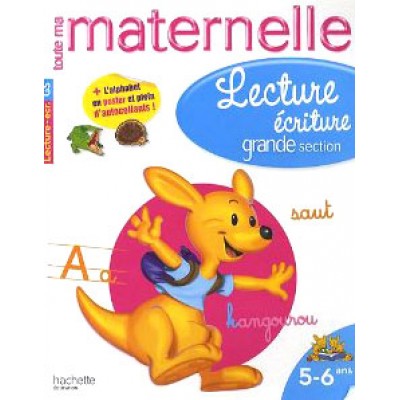 LECTURE - ECRITURE GRANDE SECTION (5-6 ANS) 1ST ED