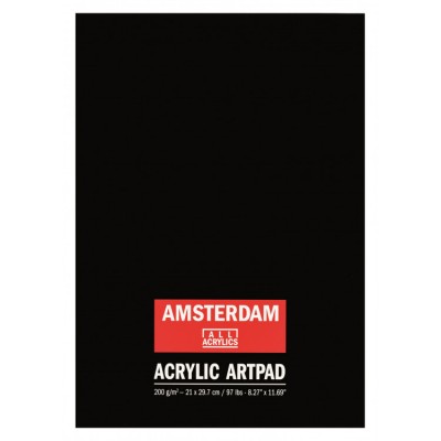 ΜΠΛΟΚ AMSTERDAM ACRYLIC ARTPAD A4 200GR 93023024